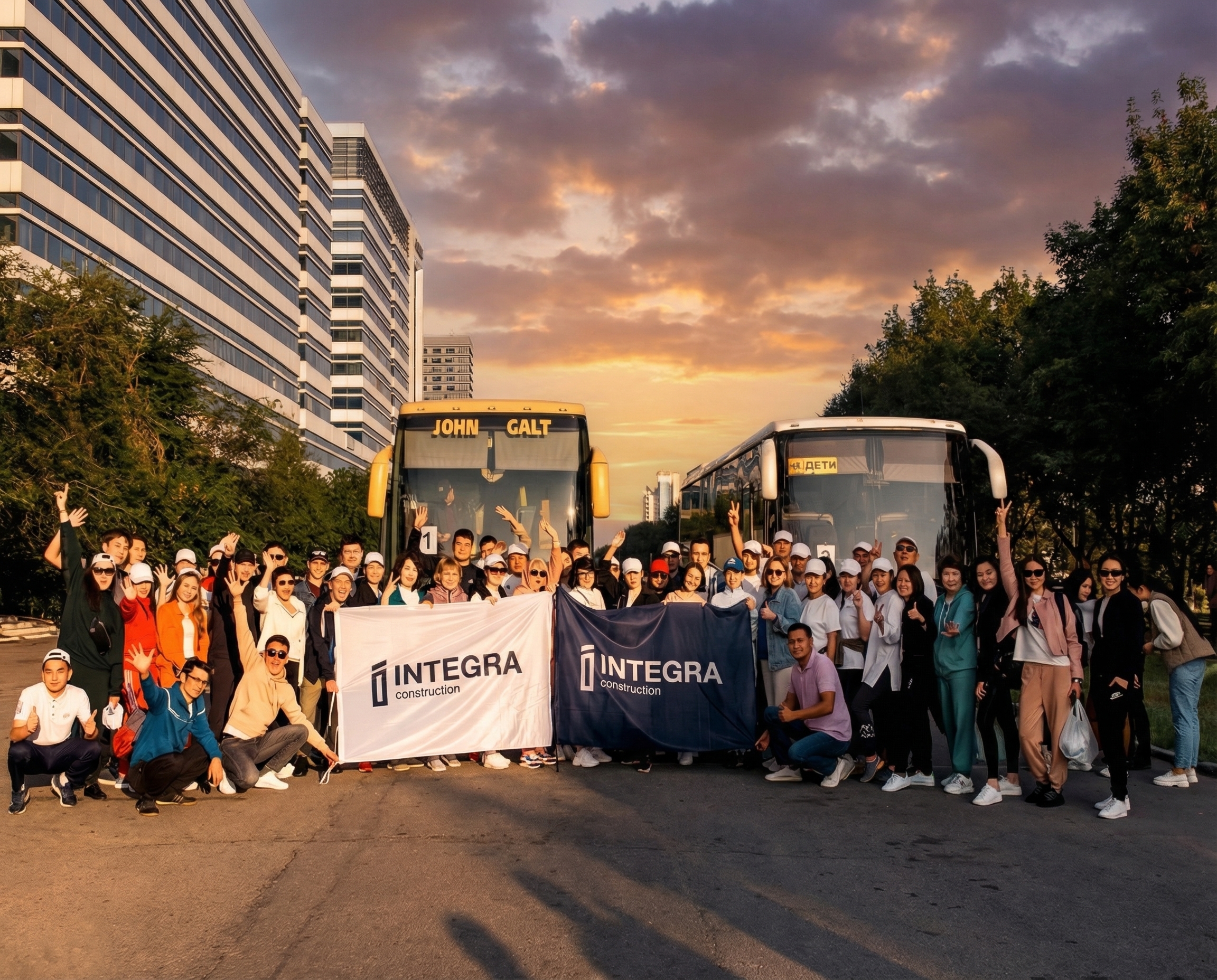 Integra Construction KZ × Clockster: Managing discipline and KPI for 450+ employees in a large-scale construction company